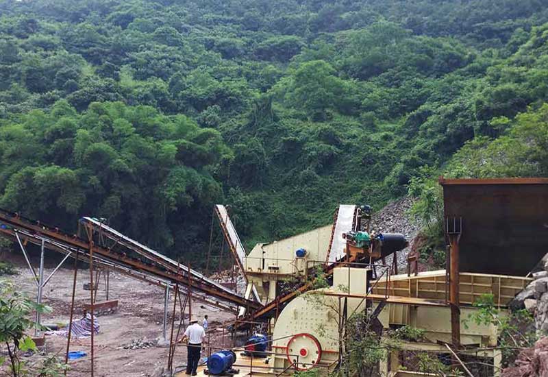 Planta de trituración de piedra (proyecto)