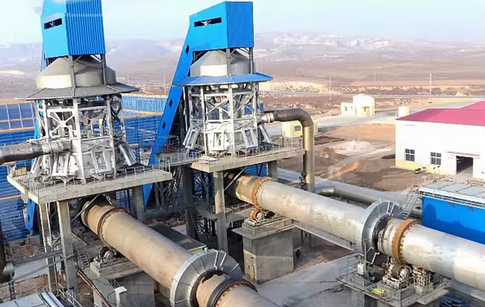 Planta de calcinación de dolomita